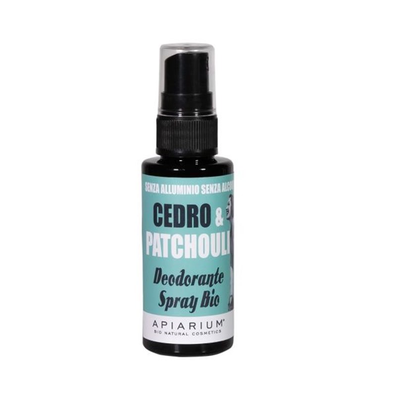 Cedro e Patchouli – Deodorante Spray Bio