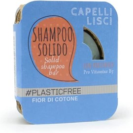 Shampoo solido - Capelli lisci al fior di cotone